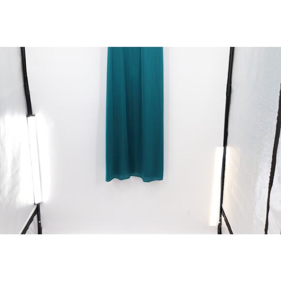 Vintage Green 1970s Evening Nightgown - Picture 7 of 7